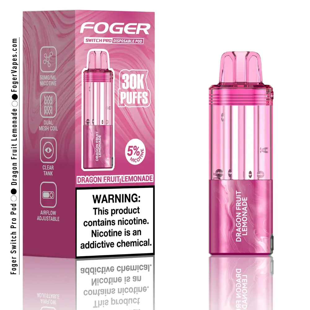 Foger Switch Pro 30K Disposable Pod Dragon Fruit Lemonade