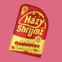 Hazy Shrumz, 8 Gummies Per Pack, 10 Count Display, Strawberry