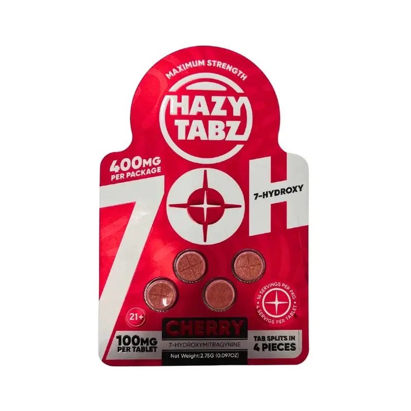 Hazy Tabz 400mg Per Package Cherry