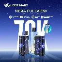 Lost Mary Nera Fullview 70k Puffs Disposable Kit Blue Razz Ice