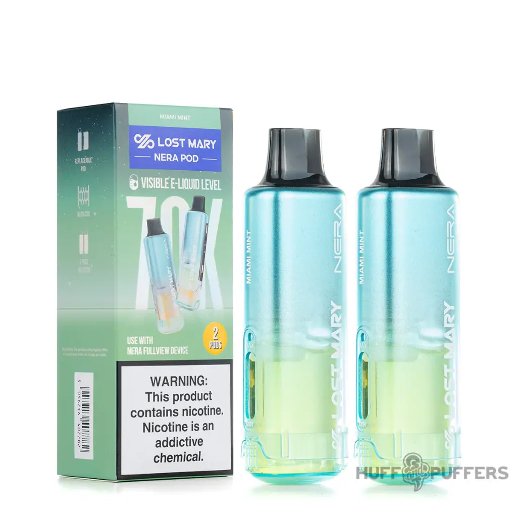 Lost Mary Nera Fullview 70000 Puffs Disposable Refill Miami Mint