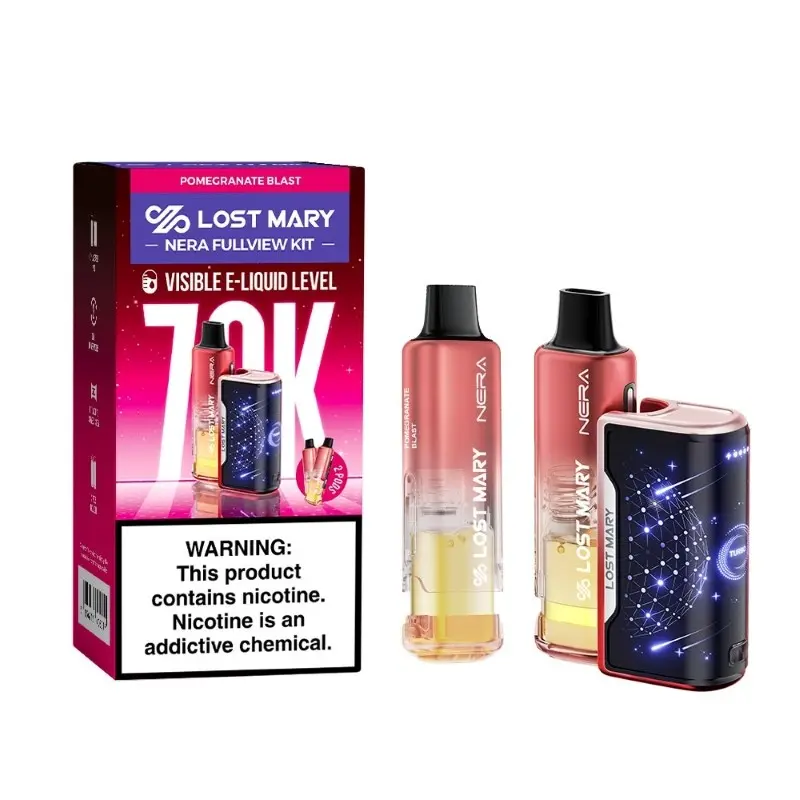 Lost Mary Nera Fullview 70000 Puffs Disposable Refill Pomegranate Blast