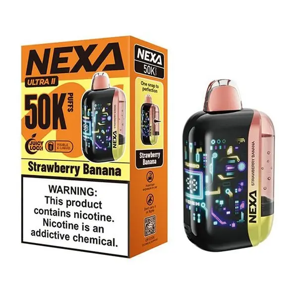 NEXA Ultra 50k Puffs Strawberry Banana