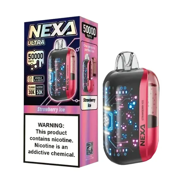 NEXA Ultra 50k Puffs Strawberry Ice