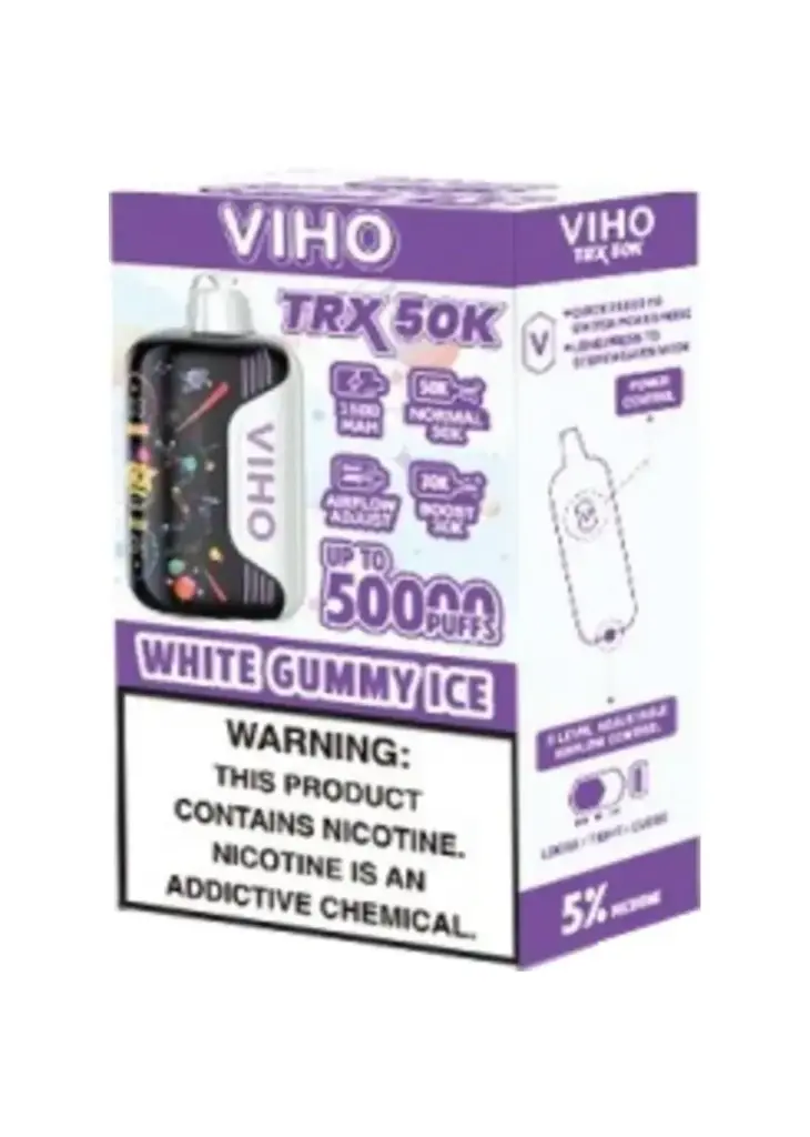 Viho, TRX 50K disposable, 18ml, White Gummy Ice
