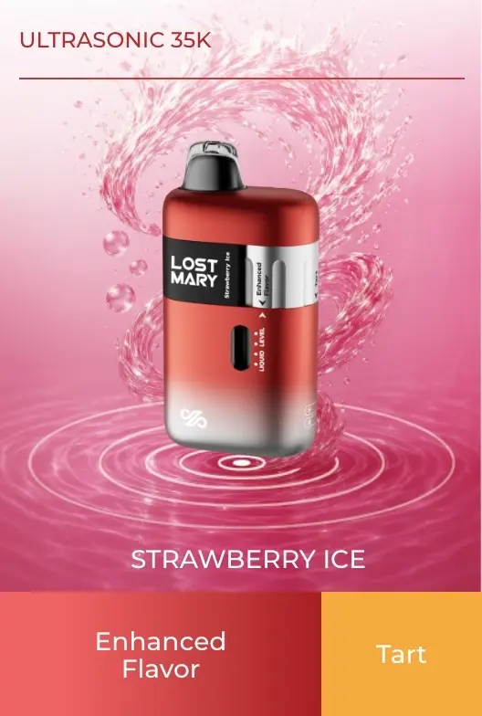 Lost Mary, Ultrasonic,35K , Strawberry Ice