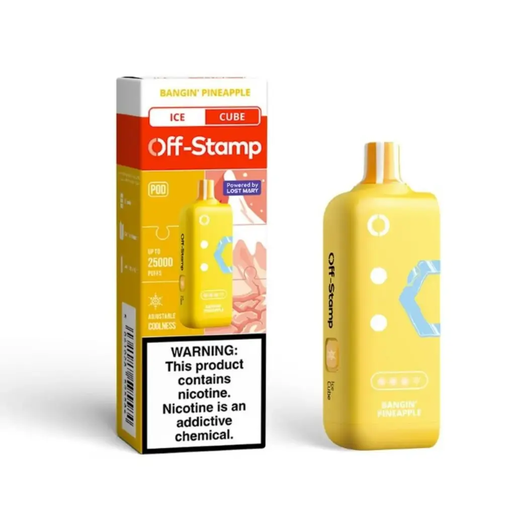OffStamp,xcube 20k disposable pod, 18 ml, Bangin' Pineapple