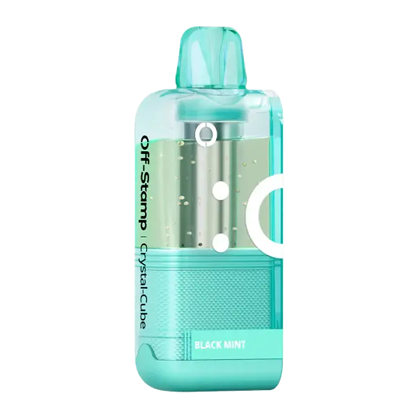 OffStamp,xcube 20k disposable pod, 18 ml, Black Mint Crystal