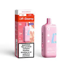 OffStamp,xcube 20k disposable pod, 18 ml, Peach Medley