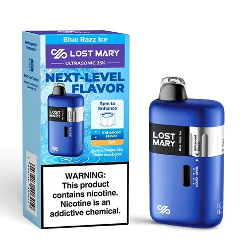 Lost Mary, Ultrasonic 35K (Blue Razz Ice)
