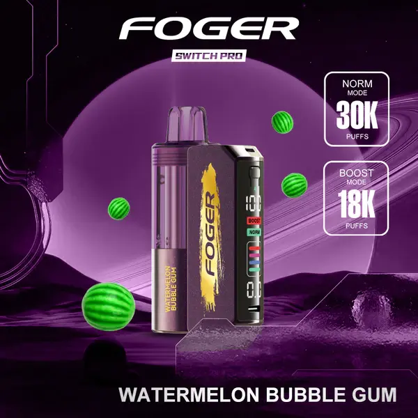 Foger Switch Pro 30K Disposable Kit Watermelon Bubble Gum